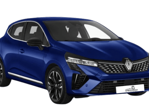 Renault Clio en location à Agadir devant l’aéroport Al Massira