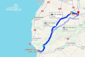 Agadir Marrakech Distance